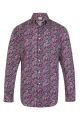 Paisley Purple Regular Fit 100% Cotton Shirt