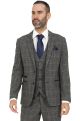 Marc Darcy Scott Grey Tweed Check Suit Jacket