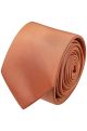 Plain Copper satin classic mens tie