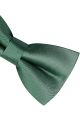 Plain Emerald green satin classic mens bow tie