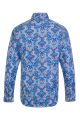 Paisley Blue Regular Fit 100% Cotton Shirt