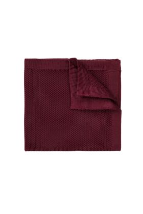 Knitted Wine Pocket Square 