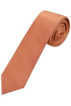 Plain Copper satin classic mens tie 