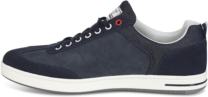 Route 21 Navy Memory foam casual trainer 