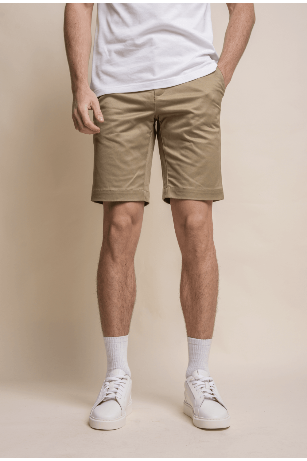 Cavani Dakota Stone Chino Shorts
