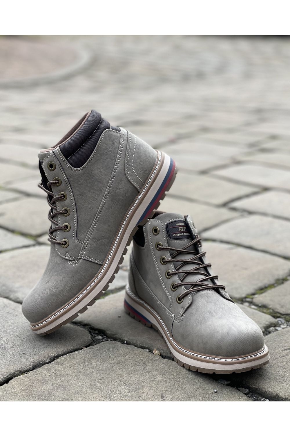 Route 21 Taupe Winter walking boots 
