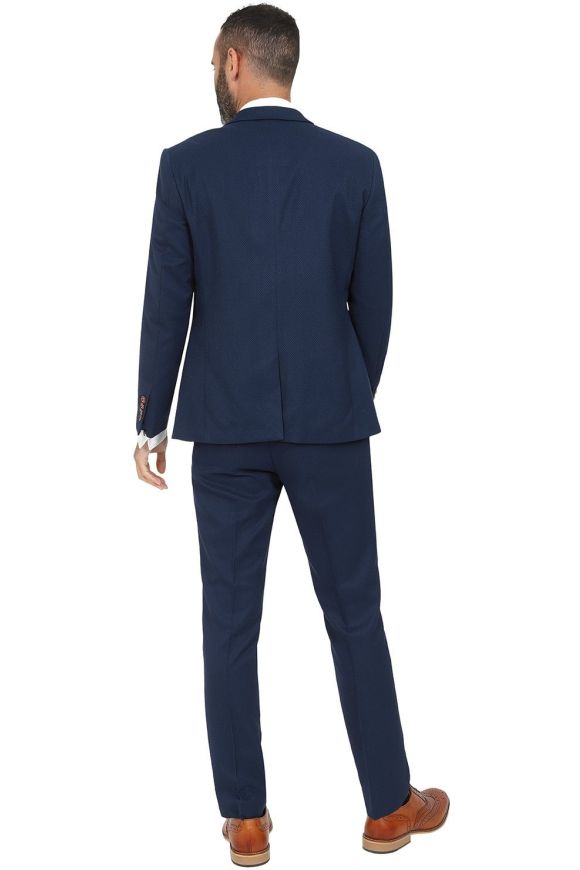 Marc Darcy Max Royal Suit with Contrast Kelvin Stone Waistcoat 