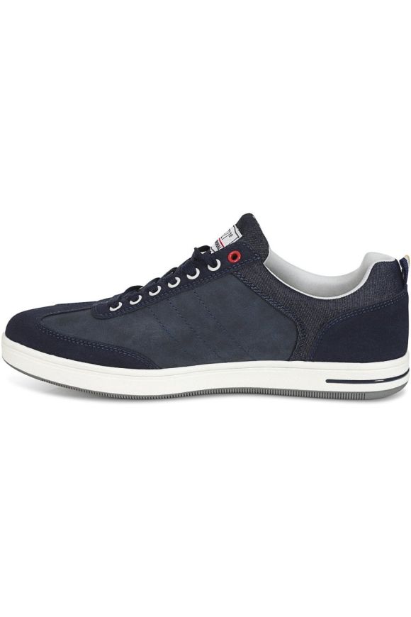 Route 21 Navy Memory foam casual trainer 